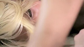 Katie Summers feeds her desire for dark meat and her man gets to watch