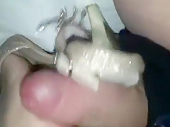 Kinky wild foot fetish fuck with a big toe