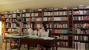 Kissing in the library