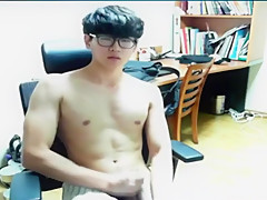 Korean boy jerking