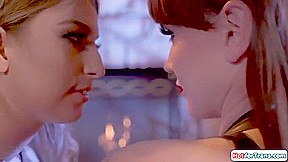 Kristen Scott And Natalie Mars - Shemale Mistess Is Rimmed By Sub