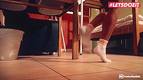 LETSDOEIT - Hostel Babe Silvia Dellai Fucks Stranger For a Good Review