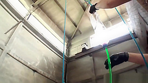 Lady Natalie Black Gives Guy Enema