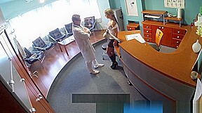 Lady sucks cock to save on medical bills