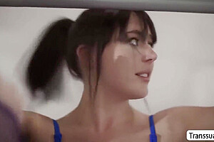 Ladyboy Lets Friend Watch While Getting Analed