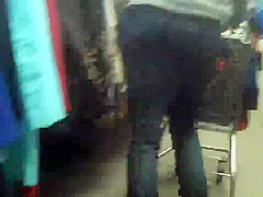 Lazy day trolling for a nice piece of bluejeanbutt