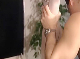 Le Ripou Stockings Secretary Nylon Legs