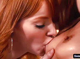 Leah Winters And Lacy Lennon In Hot teens 18+ And Rubbing Pussies