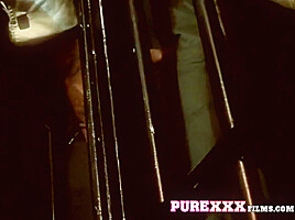 Lee Logan In Superb Blonde Slave Gets Facialized Well