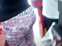 Leggins Rosa con blancos Megaculazo Ricura