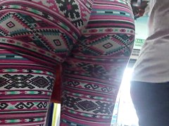 Leggins Rosa con blancos Megaculazo Ricura