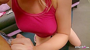 Lexi Belle in Skinny Girl Has Sybian Orgasm And Gets Rough Fuck In Her Hairy Pussy