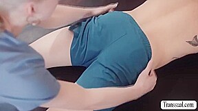 Lianna Lawson In Shemale Masseuse Massages And Fuck The Ass Of Her Guy Client