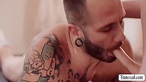Lianna Lawson In Shemale Masseuse Massages And Fuck The Ass Of Her Guy Client