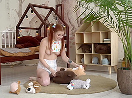 Lisa Was Left Alone In The Nursery Sex Movies Featuring Diapers Days