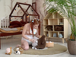 Lisa Was Left Alone In The Nursery Sex Movies Featuring Diapers Days