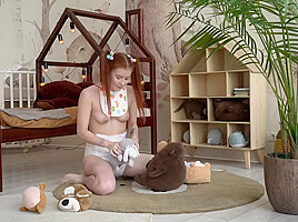 Lisa Was Left Alone In The Nursery Sex Movies Featuring Diapers Days