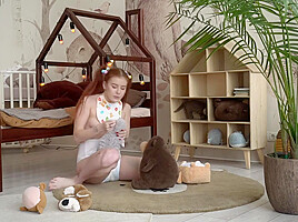 Lisa Was Left Alone In The Nursery Sex Movies Featuring Diapers Days