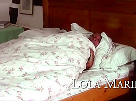 Lola Gets A Hard Hairbrush Spanks