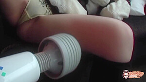 Long Hair Brunette Kosaka Gets Fingered And Vibrator Used On While She Rests
