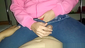 Look how I masturbate my stepson!!and I get excited!!
