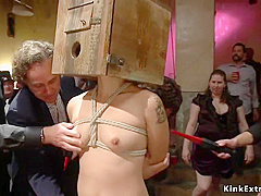 Lorelei Lee - Asian Slave Is Rough Nailed In Public