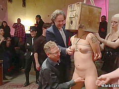 Lorelei Lee - Asian Slave Is Rough Nailed In Public