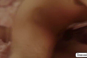 Lovely Ts Stepmom Barebacked By Stepson