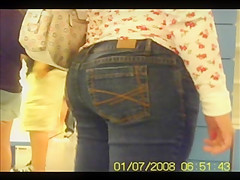 MILF Ass In Public - NonNude- Creeper Vid