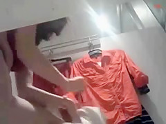 MILF in changing room