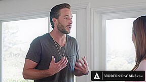 MODERN-DAY SINS - Sexy Nicole Doshi Gets ROUGH FUCKED & FACIAL By Angry Roommate During Big Argument