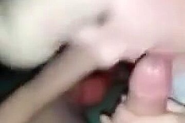 MOLLYBABES BLOWJOB BY ROLLING BLONDE BABE