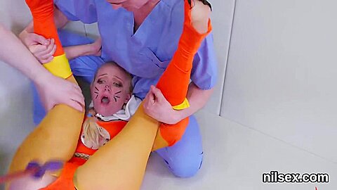 Mad Doll Comes For Strange Anal Therapy