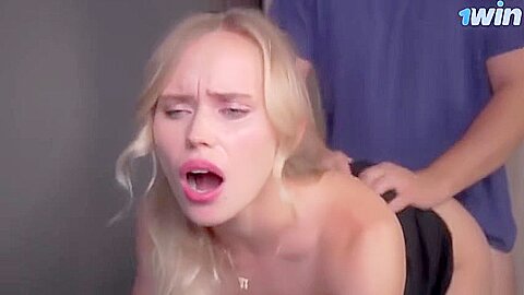 Marimoore - The Stepdaughter Dresses Like A Slut, So I Spanked Her Ass And Fucked Her Young Pink Pussy