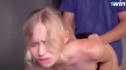 Marimoore - The Stepdaughter Dresses Like A Slut, So I Spanked Her Ass And Fucked Her Young Pink Pussy