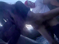 Masked Asian Fucked Hard Creampie