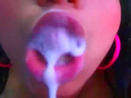 Massive milk squirting latina