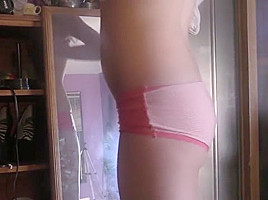 Master needs me to try on all his past subs bras 