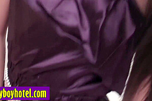 Masturbation And Deep Anal Sex By Tranny And She Pleased Big Dick Customer 6 Min