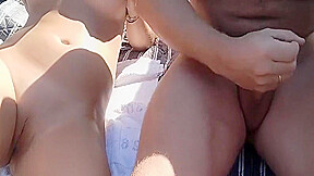 Masturbation On A Nudist Beach, I Lie Next To My Stepfather And We Masturbate Together