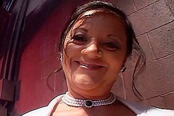Mature Milf Enjoys Some Black Cocks In Her Mouth And Ass