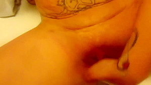 Milf Masturbates with addict