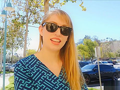 Milf flashing in public