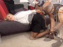 Milf tied up and gaggeg