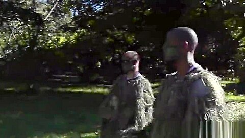 Military studs buttfuck in forest