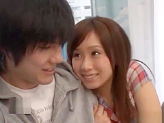 Minami Kojima horny Asian babe gets in hand work and a hardcore fucking