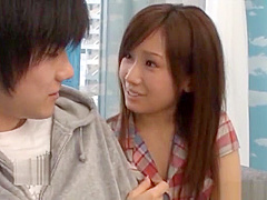 Minami Kojima horny Asian babe gets in hand work and a hardcore fucking