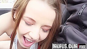 Mofos - Stranded teens 18+ - Olivia Grace - Hitchhiking Russian Fucks for a Ride