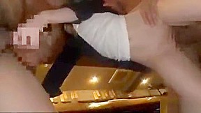 Momo Ichinose in bar