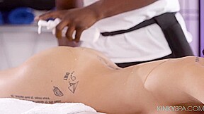 Morgan Lee - Fucks Her Exciting Bbc Masseuse